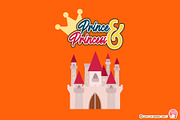 Prince Princess Digital Clip Art, an Object Graphic by Cozy Cat Design (Thumbnail 2 of 3)