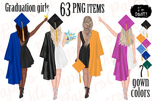 Graduation Girls,Graduation gowns