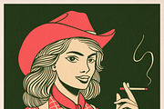 Western Outlaw Icons, an Object Illustration by Bromz Studio (Thumbnail 2 of 4)