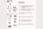Systeme.io Blush Branding Blog, a Landing Page Template by Hayley's Digital Hub (Thumbnail 9 of 10)