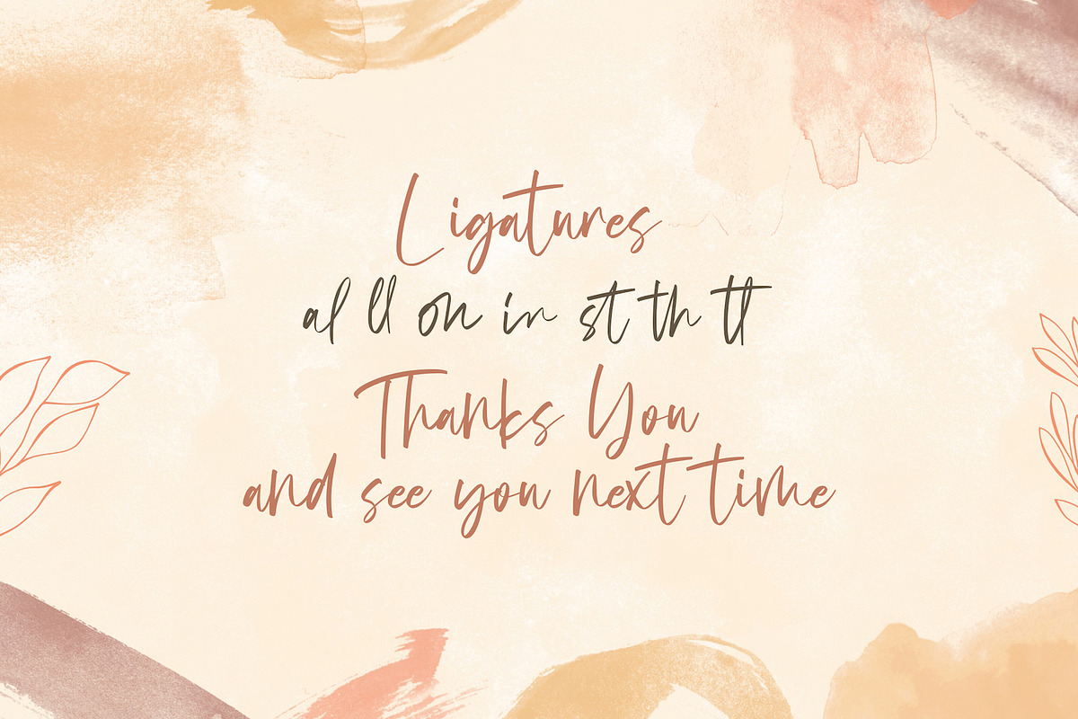 Angelwine - Handwritten Font, a Script Font by StringLabs (Photo 13 of 13)