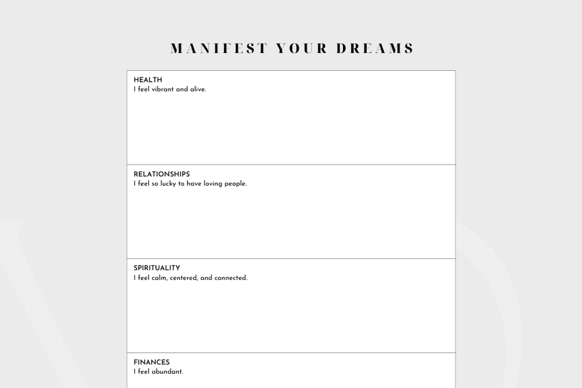 PLR/MRR Law of Attraction Planner, a Marketing Template by Brand Your Biz Co. (Photo 10 of 11)