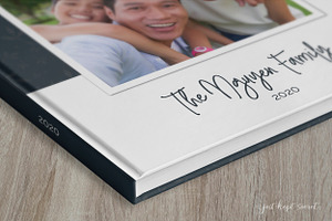 12x12 Family Photobook Template