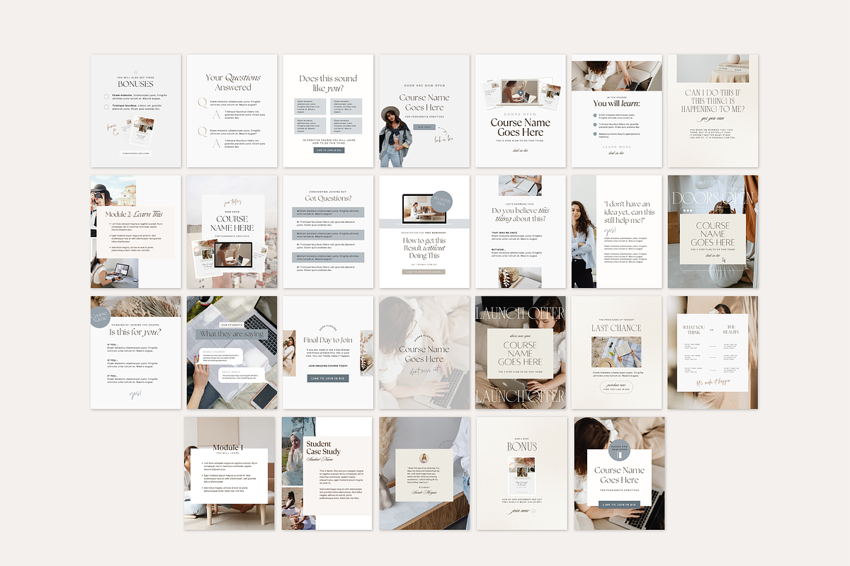 Course Creator Bundle, a Presentation Template by Tabitha Emma (Photo 2 of 9)