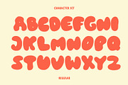Femme Fierce - Cute Bubble Font, a Handwritten Font by ariodsgn (Thumbnail 2 of 8)