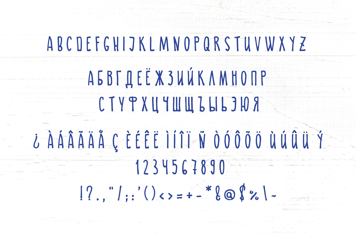 Lomaka Childish Handwritten Font, a Script Font by RabbitAndPencil (Photo 6 of 8)