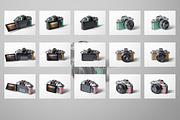 Retro Styled Mirrorless Mockup 5K, a Product Mockup by Zabiegala MP (Thumbnail 3 of 8)