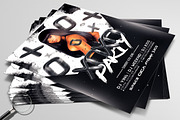 XOXO Party | Black & White Flyer, a Flyer Template by GIGA-TEMPLATE (Thumbnail 3 of 6)