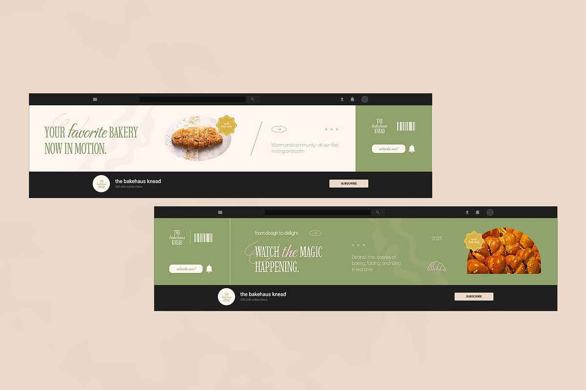 Favorite Bakery - YouTube Banner, a Social Media Template by VUNIRA (Photo 3 of 3)