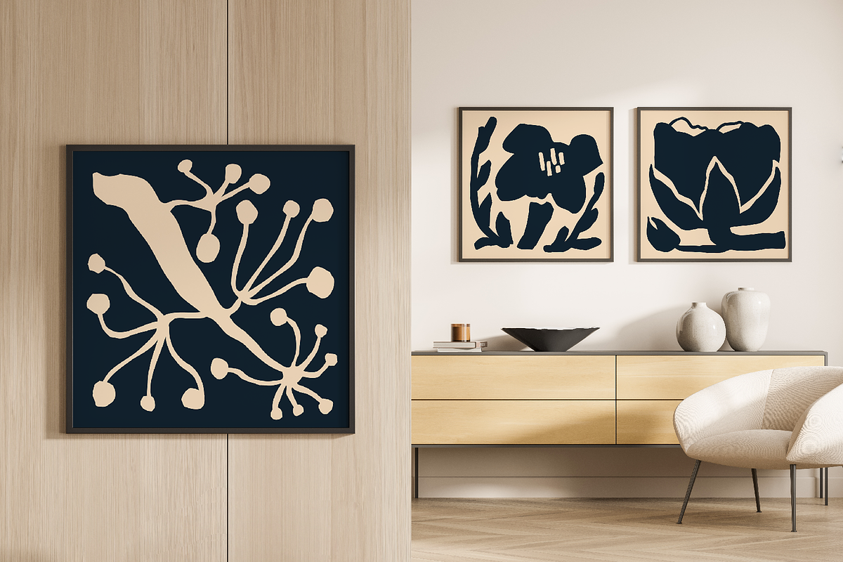 Blooming surface. Paper cut flowers, an Object Graphic by My.Ordinarty (Photo 16 of 16)