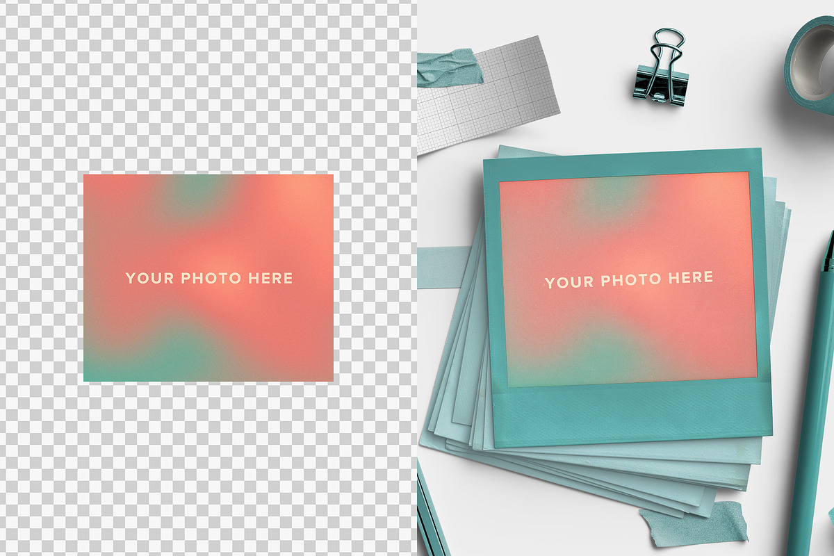Marina Pens and Washi Pack, an Advertising Mockup by Custom Scene (Photo 10 of 10)