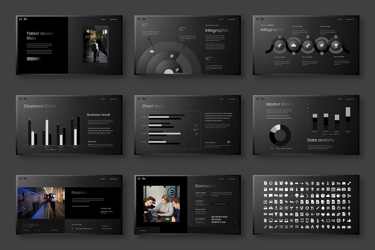 Rodey – Business PowerPoint, a Presentation Template by Dens Creative Studio (Photo 5 of 6)