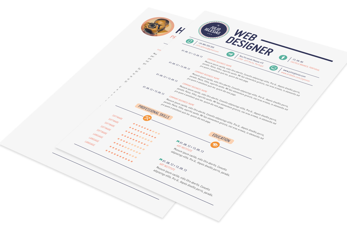 This is it Resume, a Resume Template by this is awsm (Photo 2 of 5)