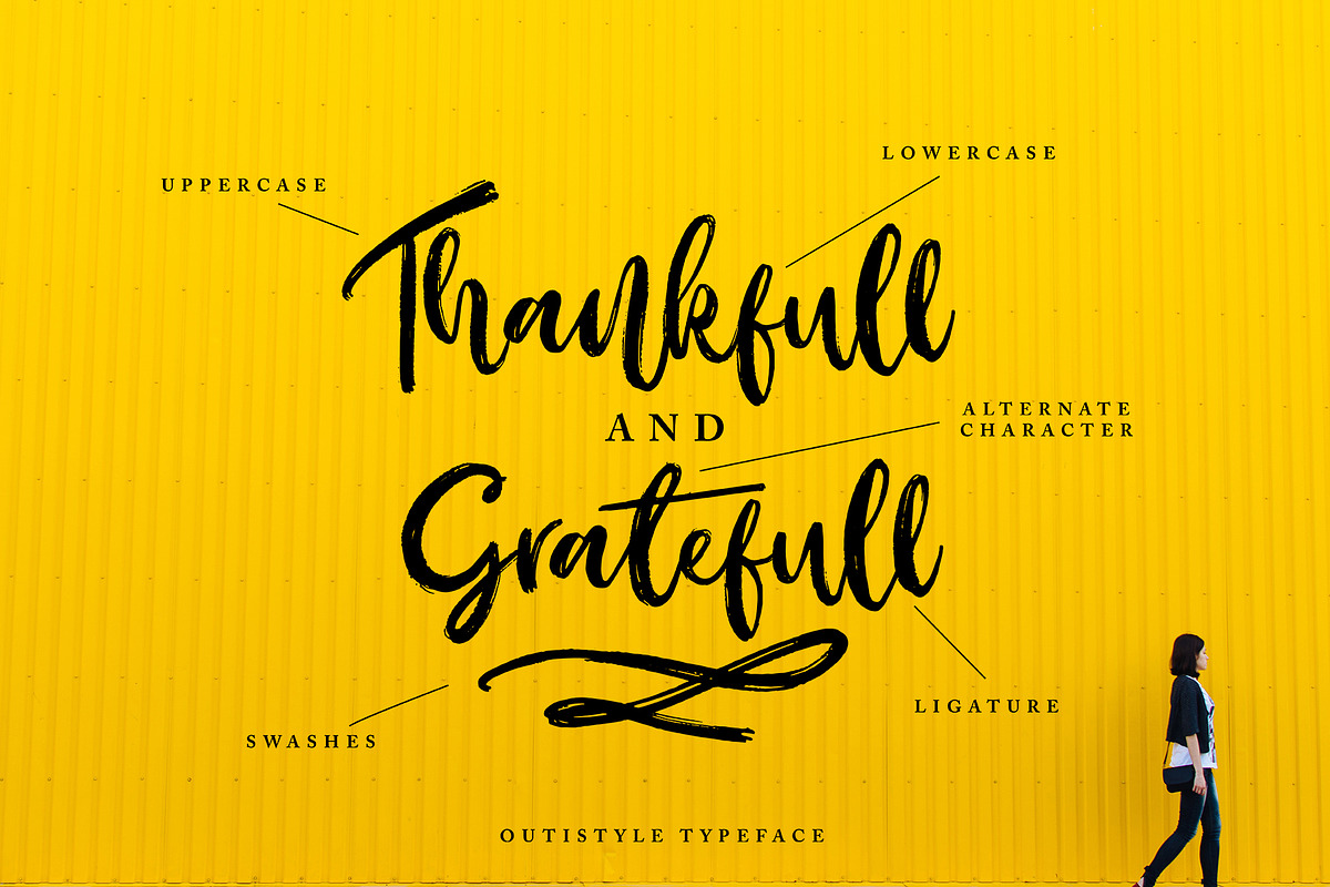 Outistyle Font Duo preview 4