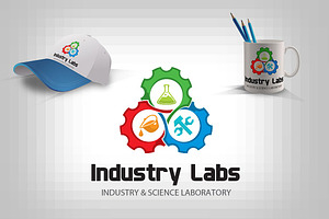 Industry Science Chemistry Logo