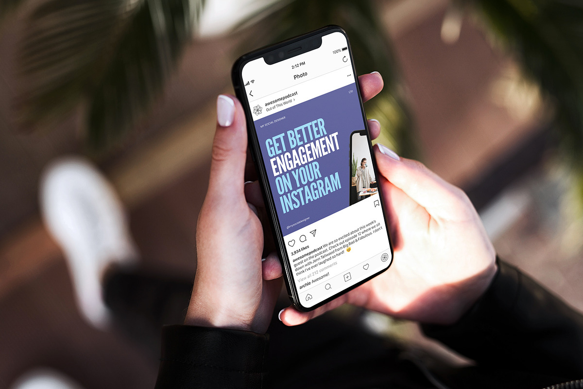 Two-Tone Carousel Post for Instagram, a Social Media Template by Roger Coles (Photo 4 of 12)