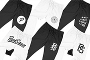 Shaka Wear Fleece Jogger Sweatpants, a Bottom Mockup by Pixel Sauce™ (Thumbnail 2 of 6)