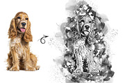 Stylish Ink Art Photoshop Action, an Action Add-On by MRI STUDIO (Thumbnail 7 of 15)