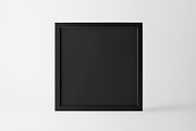 Black Square Frame Mockup, a Household Mockup by Shablon (Thumbnail 2 of 3)