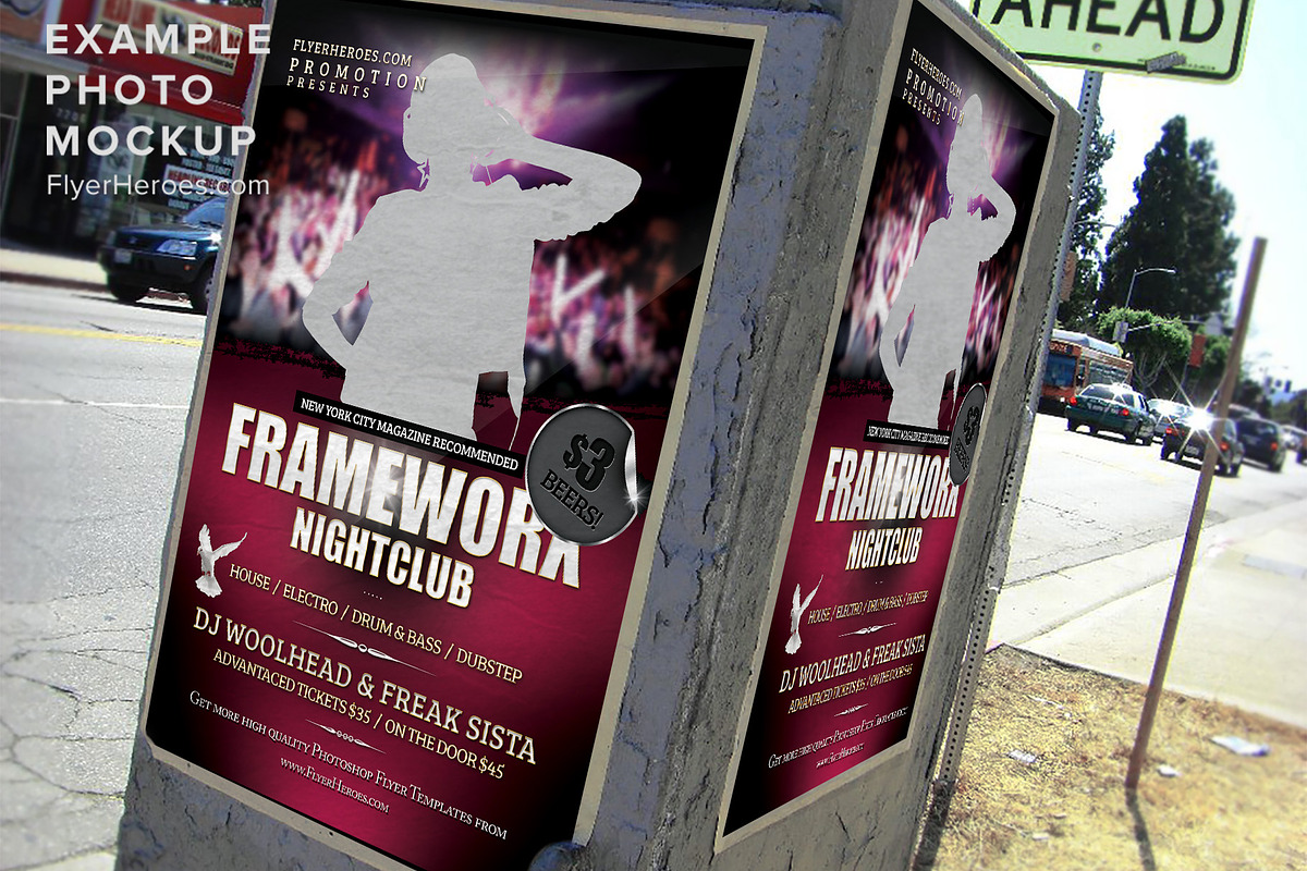 Frameworx 2 Flyer Template, a Flyer Template by FlyerHeroes