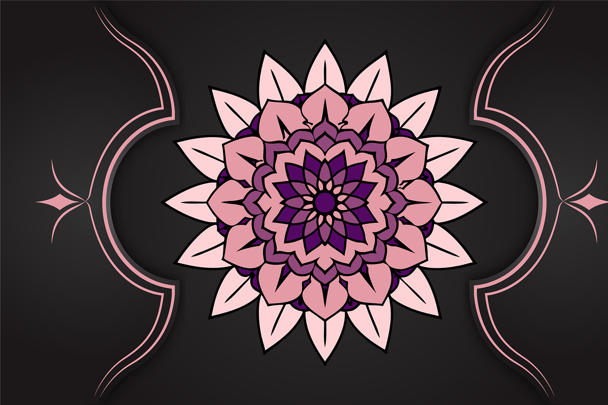 Mandala Seamless Patterns design, a Background Graphic by hkmonir (Photo 1 of 3)