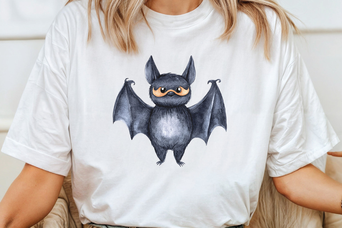 Funny Halloween Bats Clipart, an Illustration by CraftArtStudio (Photo 4 of 6)