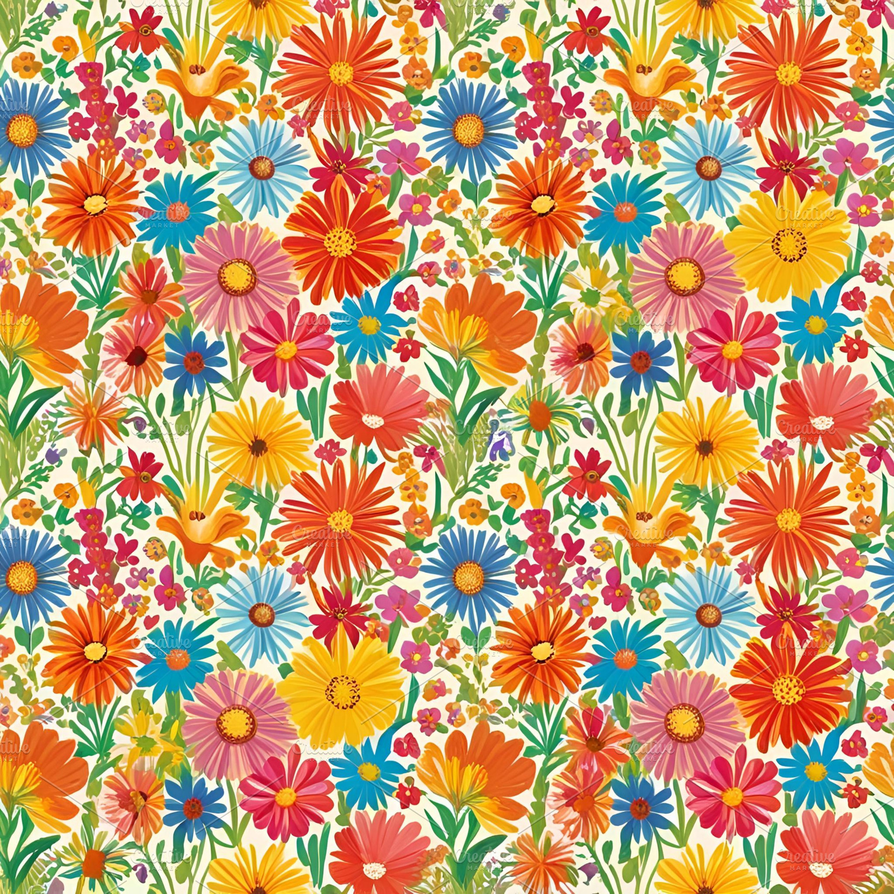 Flower pattern wildflower floral, a Wallpaper Photo by ComfortQ