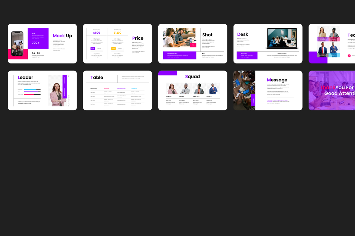 Portfolio - Business Pitch Deck, a Presentation Template by Hammad Arif (Photo 3 of 3)