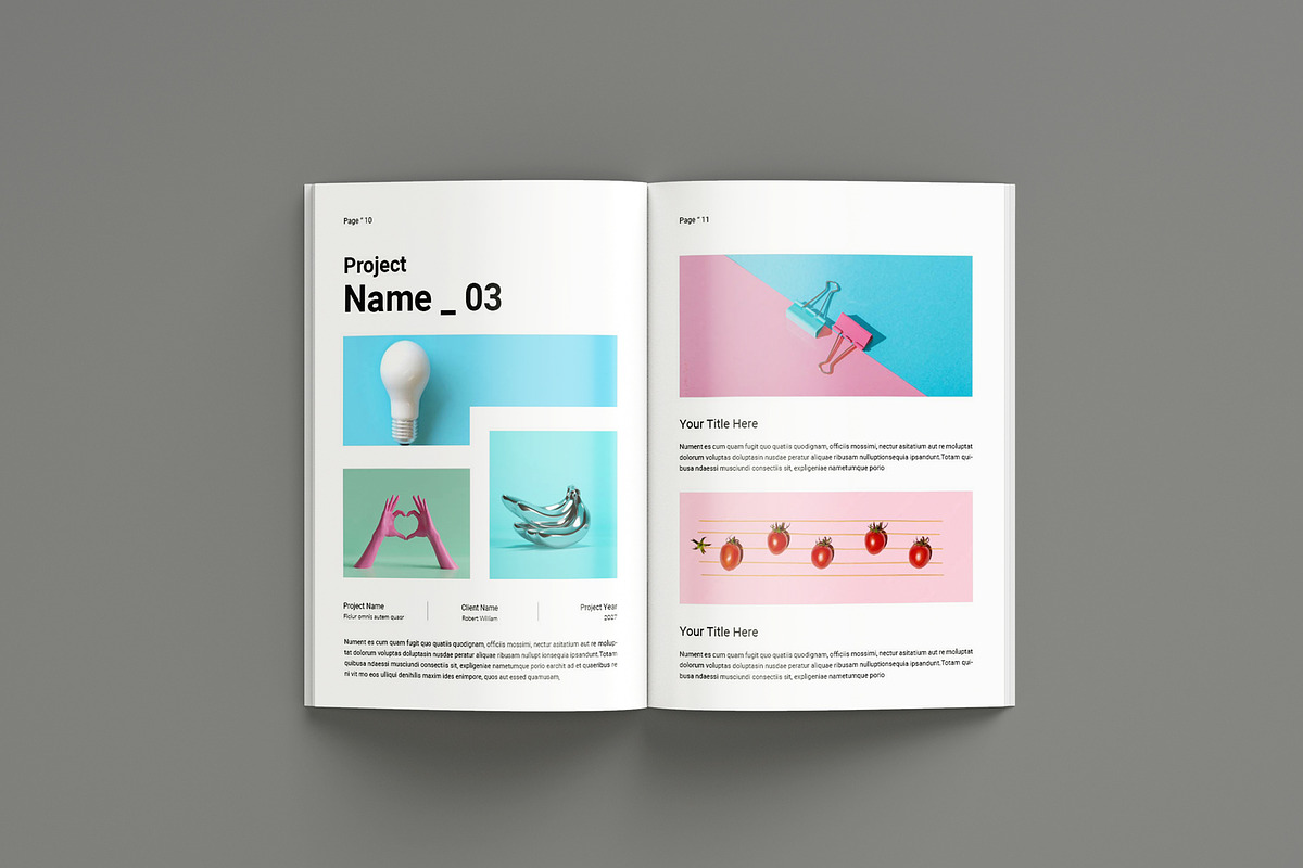 Portfolio Layout preview 6