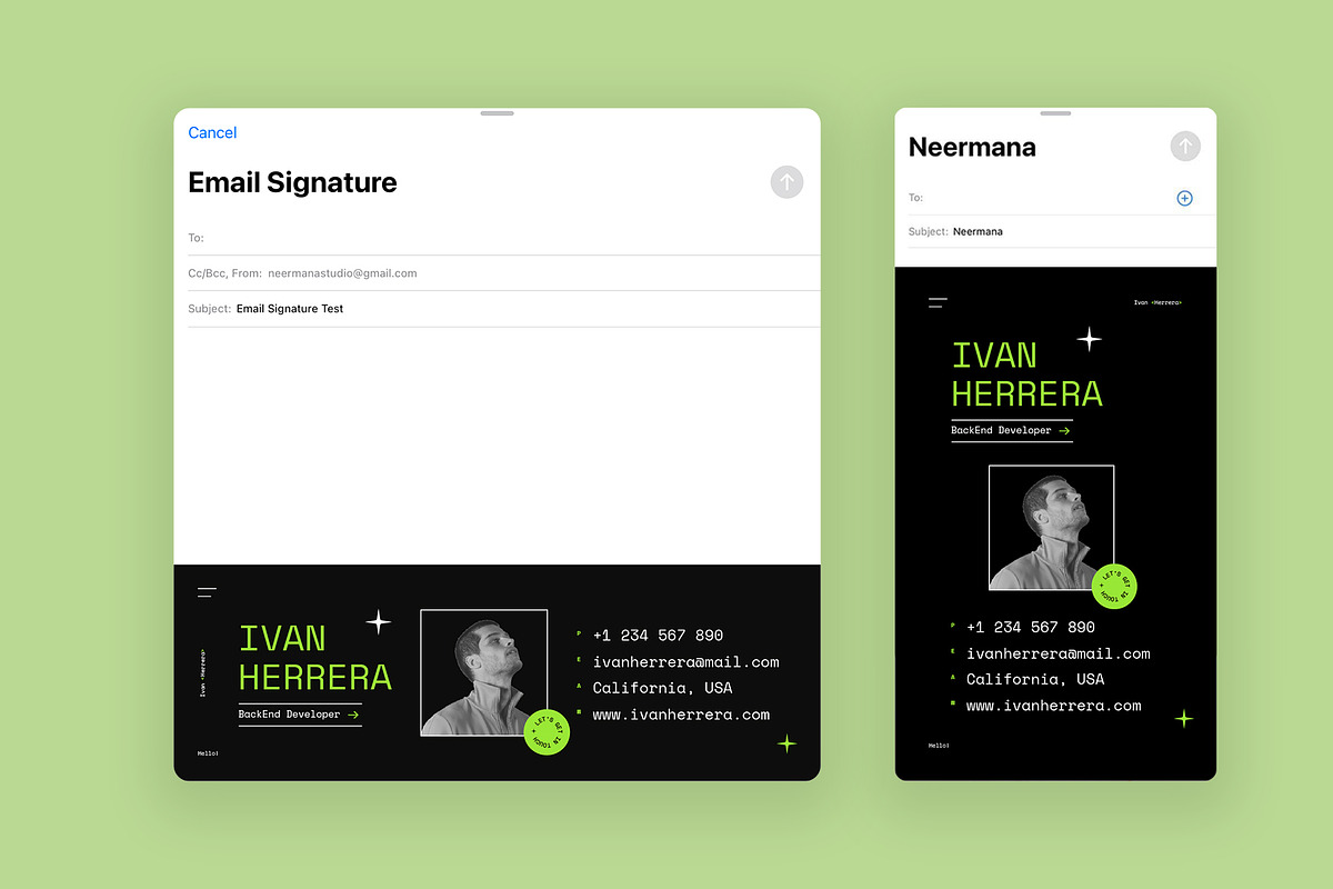 Email Signature - Retro Hypebeast, an Email Template by Neermana (Photo 2 of 2)