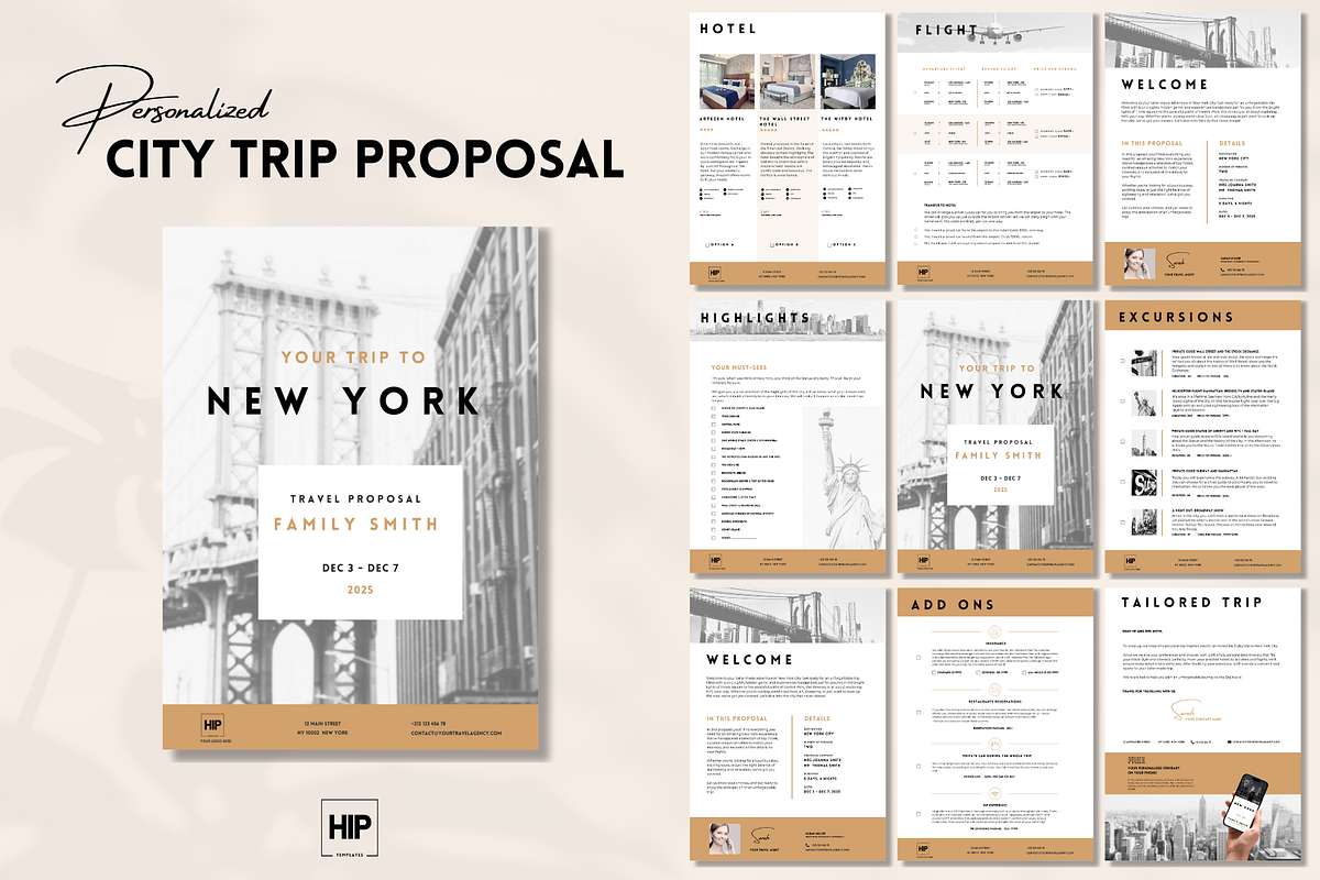 Travel Proposal for Travel Agents, a Templates & Theme by Hip Templates (Photo 1 of 9)