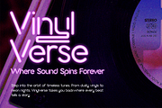 Neonova - Neon Retro Style Font, a Sans Serif Font by PuriCreative (Thumbnail 9 of 9)