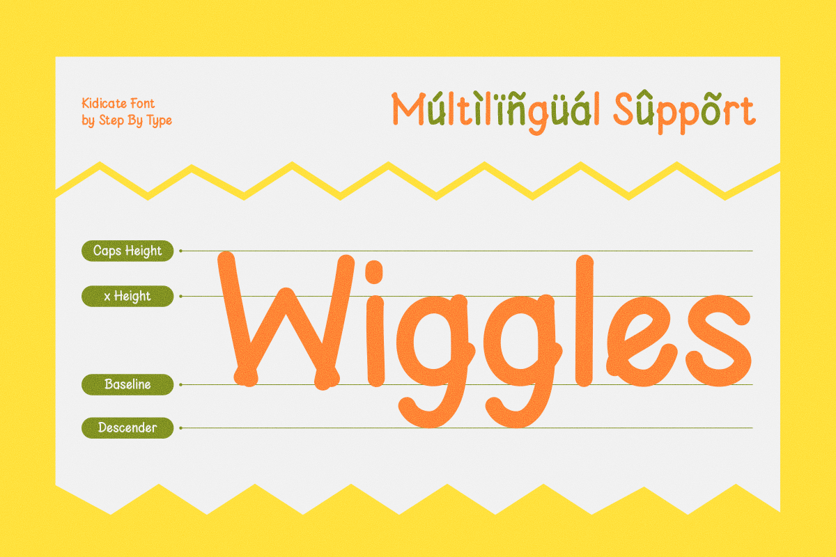 Kidicate - Playful handwriting, a Handwritten Font by Brand_Hero (Photo 9 of 10)