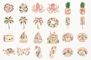 Coquette Coastal Watercolor PNG, a Seasonal Illustration by Nicolle's Colorful Art (Thumbnail 4 of 5)