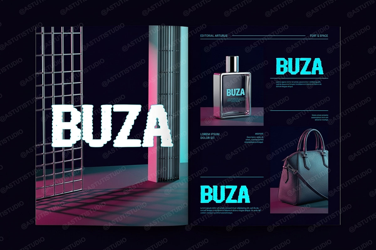 Buza | Elegant & Sophisticated Serif, a Serif Font by Astuti Studio (Photo 13 of 25)