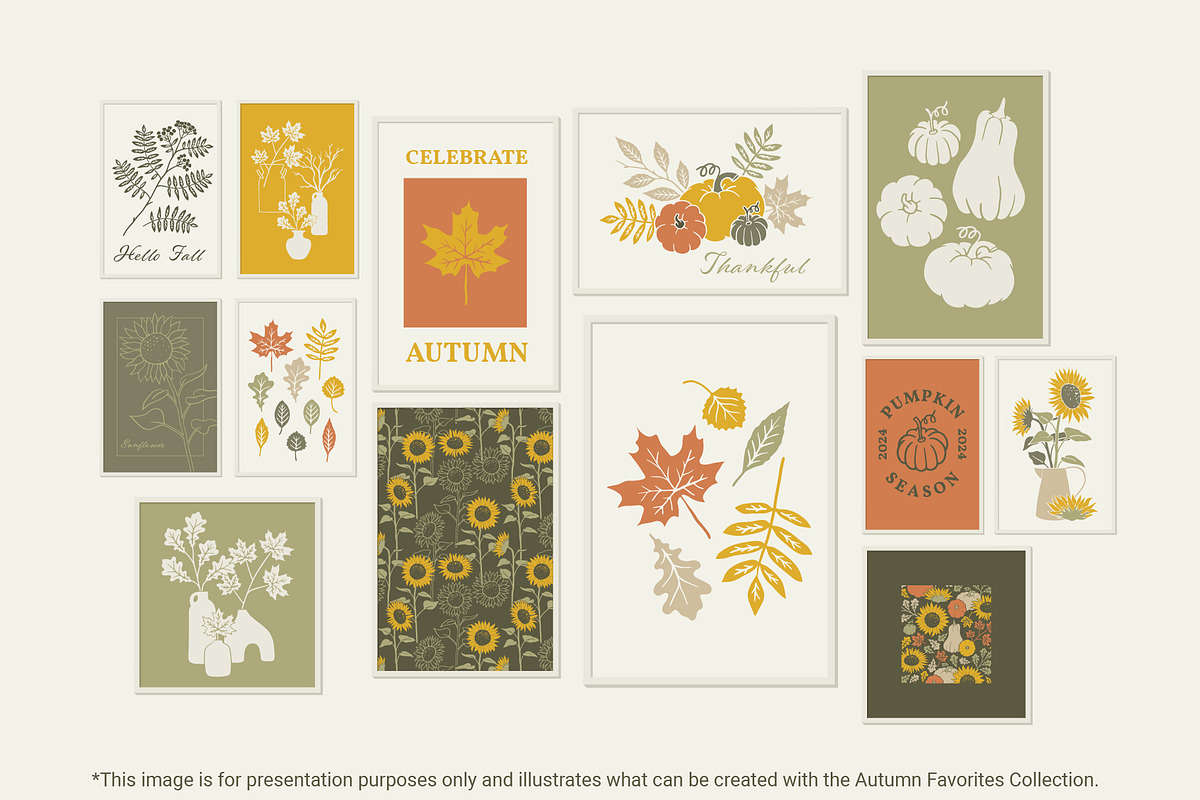 Autumn Thanksgiving Harvest Clipart, a Decorative Illustration by Wild and Wonder by Ana (Photo 12 of 13)