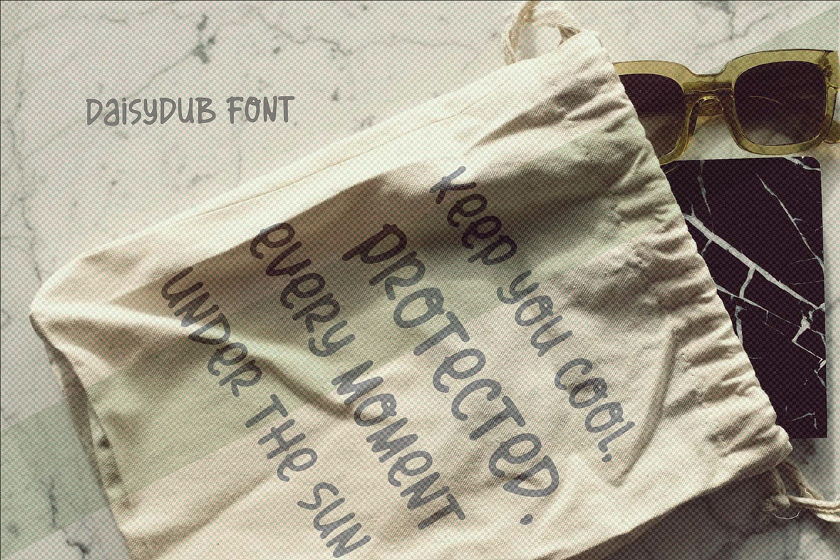 Daisydub a Handwritten Font, a Handwritten Font by Rasiorise Studio (Photo 12 of 12)