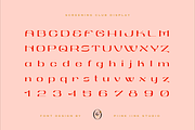 Screening Club Display, a Sans Serif Font by PiiNK iiNK STUDiO (Thumbnail 2 of 12)