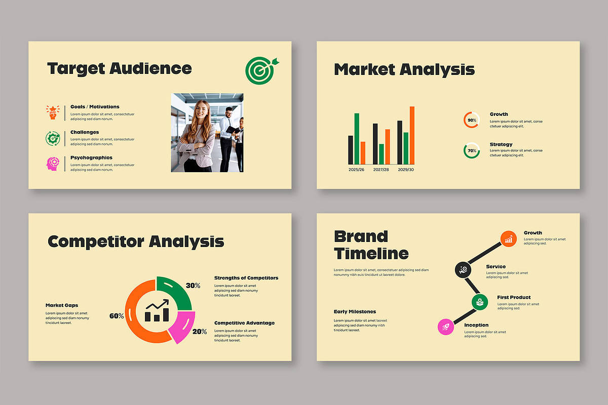 Professional Brand Proposal, a Presentation Template by Mighty-Slide (Photo 4 of 5)
