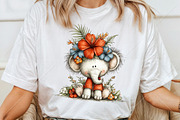 Whimsical Summer Animals Clipart, a Seasonal Illustration by Canvas Craft (Thumbnail 6 of 10)