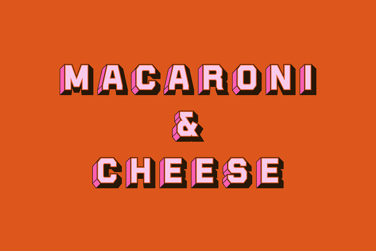 Frankie Layered, a Sans Serif Font by MarleyGrayson (Photo 7 of 7)