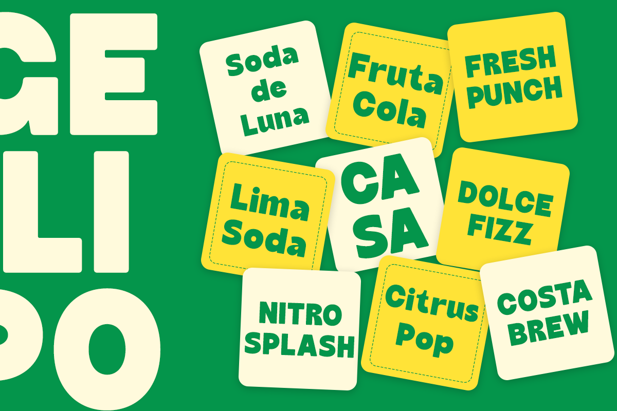 Round Bold Sans Font - Gelipo, a Sans Serif Font by Font Liner (Photo 3 of 10)