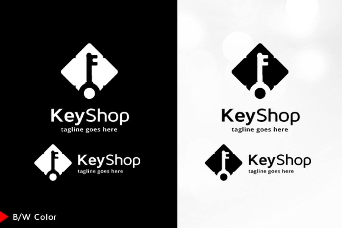 Key Logo Template, a Branding & Logo Template by gunaonedesign