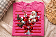 Santa Cocktail Relaxing Christmas, an Object Illustration by Libby Wishes (Thumbnail 3 of 3)