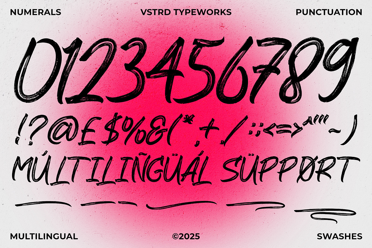 Humble Brads - Urban Brush Font, a Handwritten Font by VASTARD STUDIO (Photo 11 of 12)