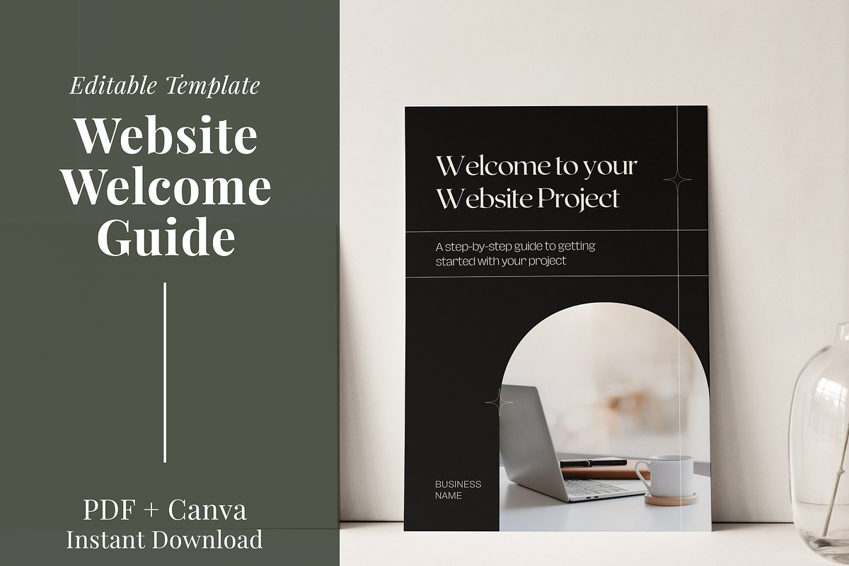 Website Project Welcome Packet, a Presentation Template by Starline Creative (Photo 1 of 5)