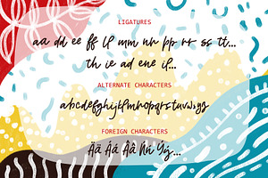 NEW! Winsomeness Handwritten Font!