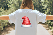Watercolor Christmas Hat Clipart, an Illustration by CrexoraLab (Thumbnail 5 of 5)