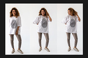 T-Shirt Mock-Up Set, a Shirt Mockup by Freeman Studio (Thumbnail 9 of 18)