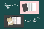 Open & Closed Pocket Planner Mockup, a Books & Magazine Mockup by Rami's Mockups (Thumbnail 2 of 4)